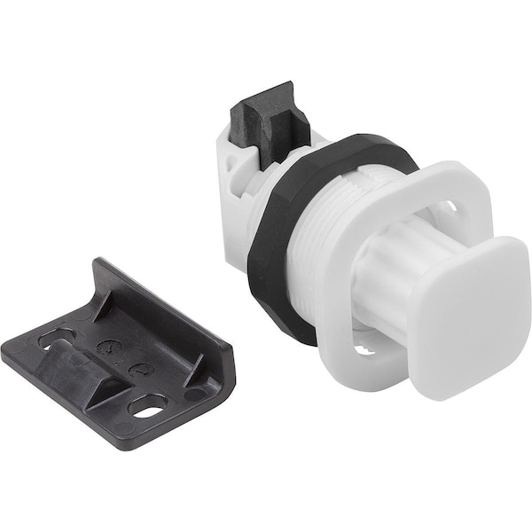 Snap Lock, H=47, B=40, L=37, 55, S=1, 2-19, D=M32X1, 5, Pc/Abs White